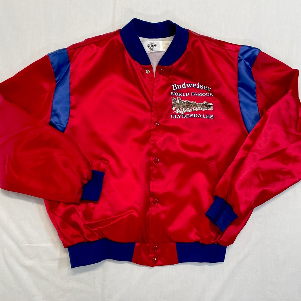 Men’s Budweiser Clydesdale Satin Jacket